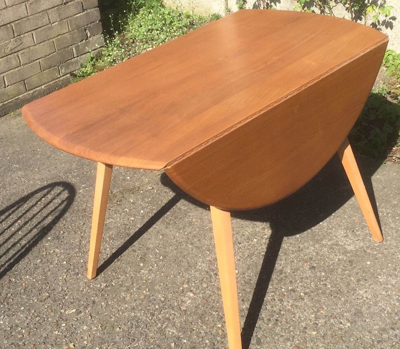 Superb Retro Ercol Extending Dining Table Very Clean Delivery Available Water Wheel Furnishings